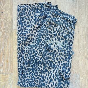 Damson Madder Leopard Dion Jeans